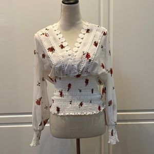 L.I.F.E (love is for eternity) blouse.   Size M NWT